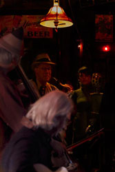 The Jazzbugs performing at Nietzsches